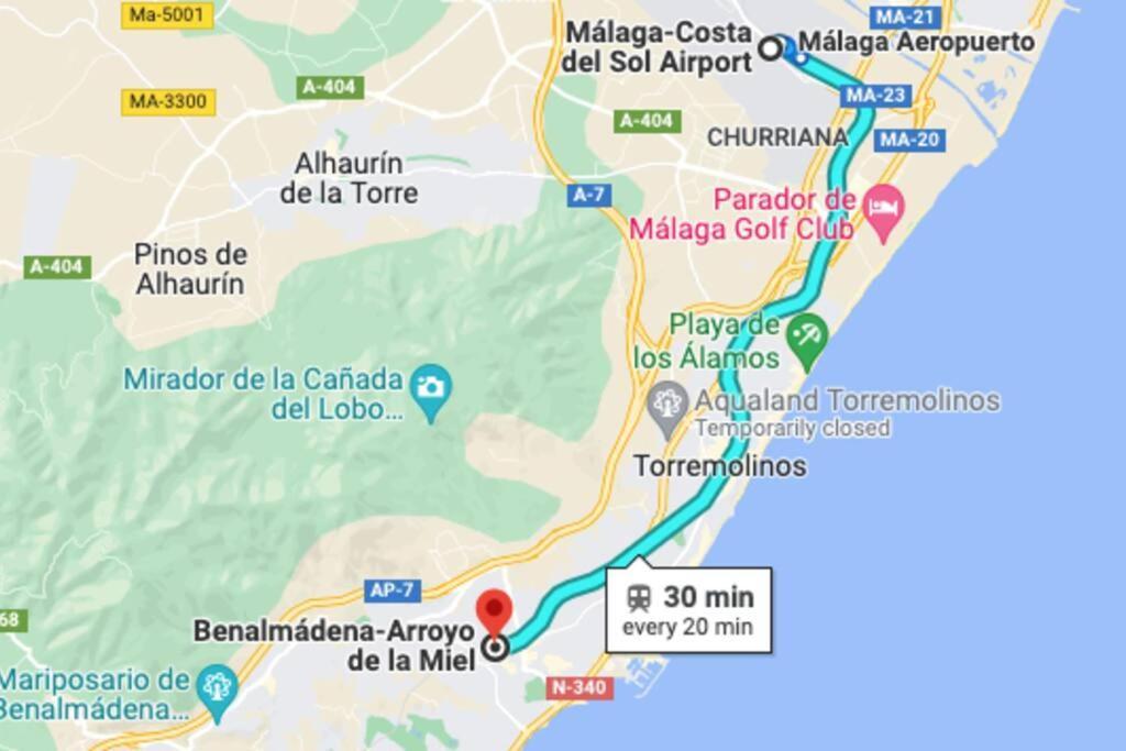 Cozy Central Studio Near The Beach Benalmádena Εξωτερικό φωτογραφία